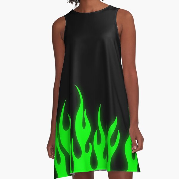 Item preview, Lime Green Flame designed and sold by Mabzz.