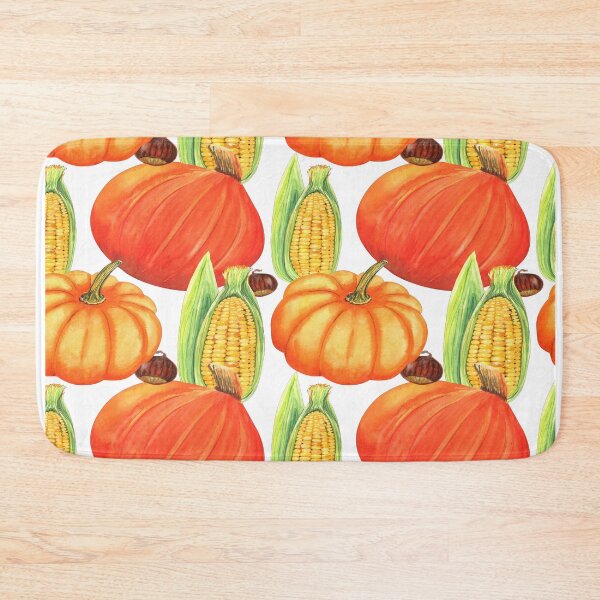 Item preview, Pumpkin and corns pattern  designed and sold by Designhub14.