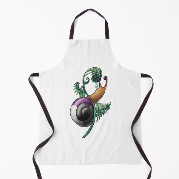 Item preview, Ace Fern Pride Snail designed and sold by PrideSnails.