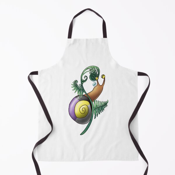 Item preview, Nonbinary Fern Pride Snail designed and sold by PrideSnails.