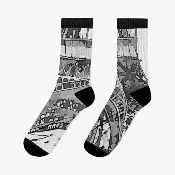 Item preview, Black & White Gustave Eiffel Tower designed and sold by Leoniedavinci.
