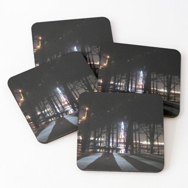 Item preview, Blackpool Lights Reflection In Water At Night  designed and sold by Andrew Morrell.