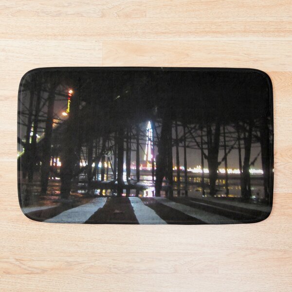 Item preview, Blackpool Lights Reflection In Water At Night  designed and sold by Andrew Morrell.