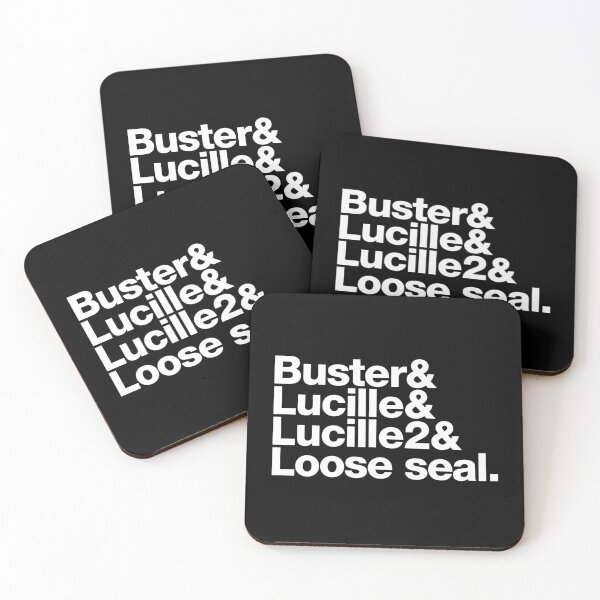 Item preview, Arrested Development, Buster & his Lucilles roll call - White Text designed and sold by thedesigngarden.