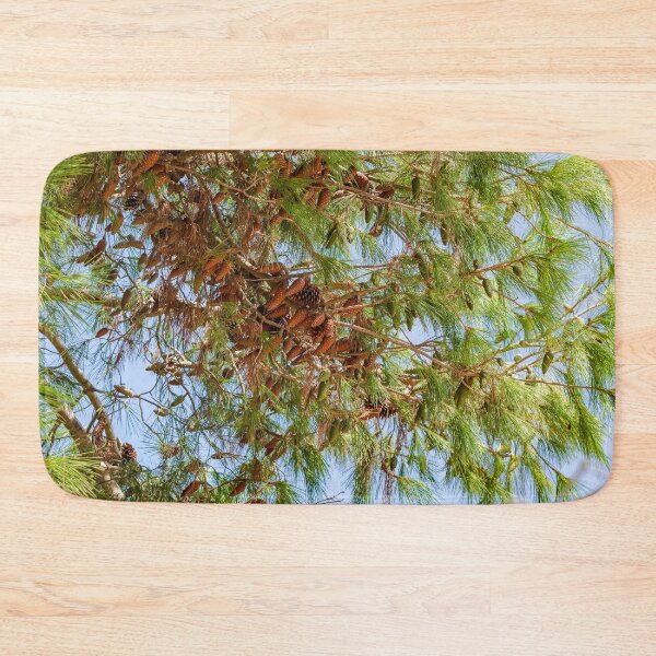 Item preview, The canopy of pine strewn with pinecones designed and sold by lena-maximova.