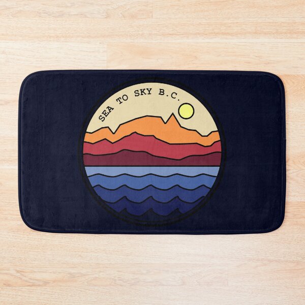 Item preview, Sea To Sky Highway B.C. Canada designed and sold by SarahFrostArt.