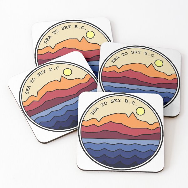Item preview, Sea To Sky Highway B.C. Canada designed and sold by SarahFrostArt.