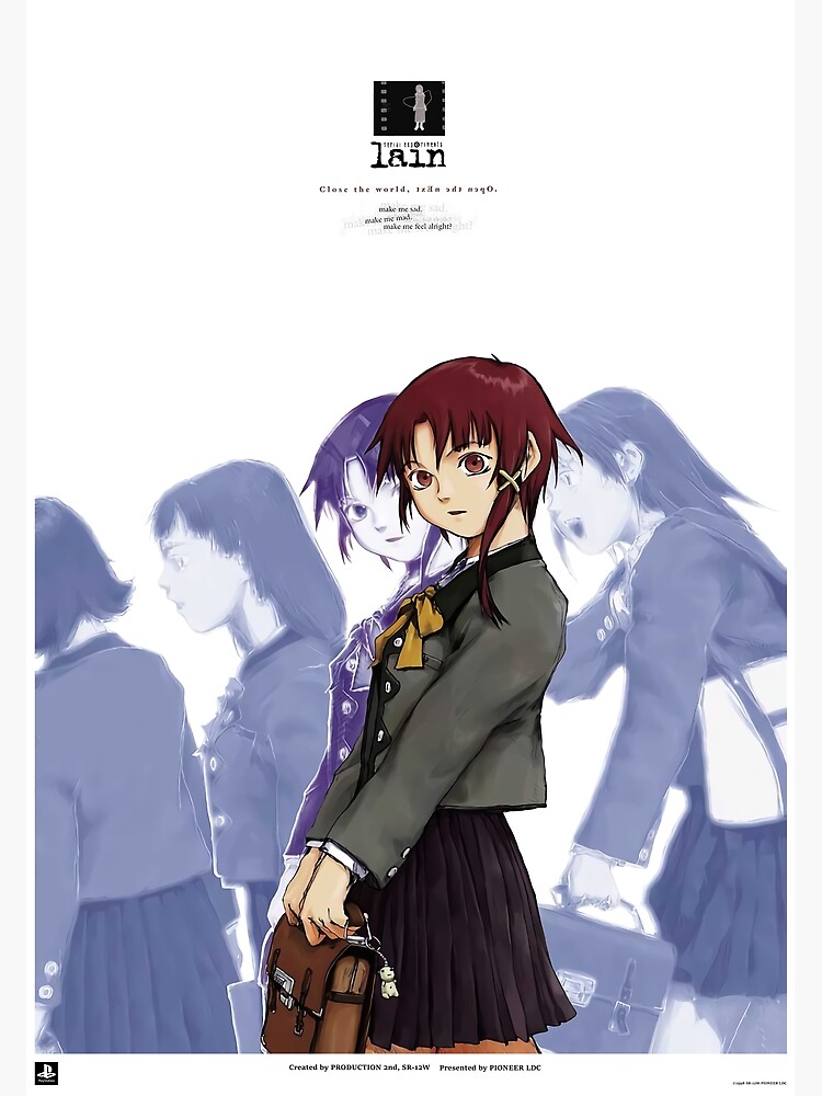 Serial Experiments Lain PS1 Promo | Art Print