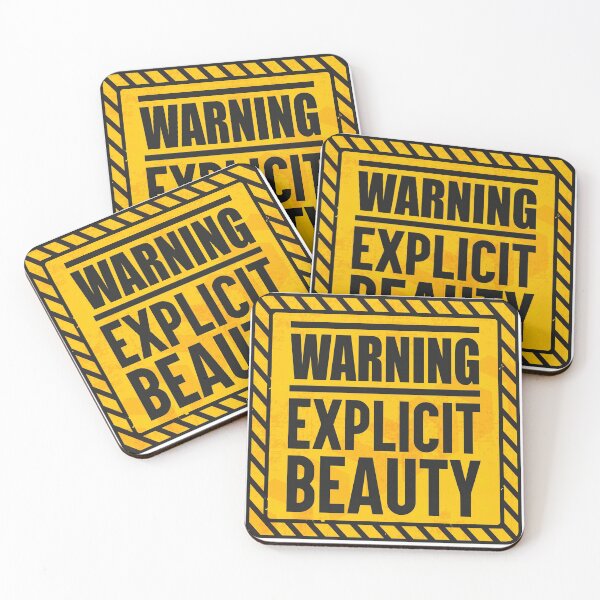 Item preview, Warning, Explicit beauty designed and sold by Lhadii.