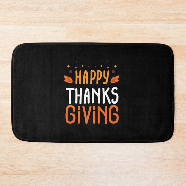 Item preview, Orange & Black HAPPY ThanksGiving & Gift designed and sold by Art Wear Nation.
