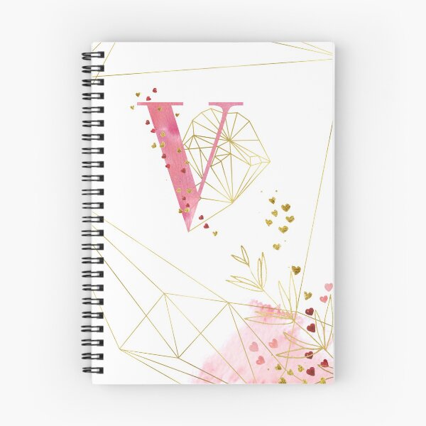 Item preview, Pink Gold Monogram V designed and sold by ElenaDanilo.