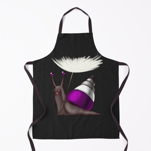 Item preview, Asexual Pride Snail with Dandelion Seed designed and sold by PrideSnails.