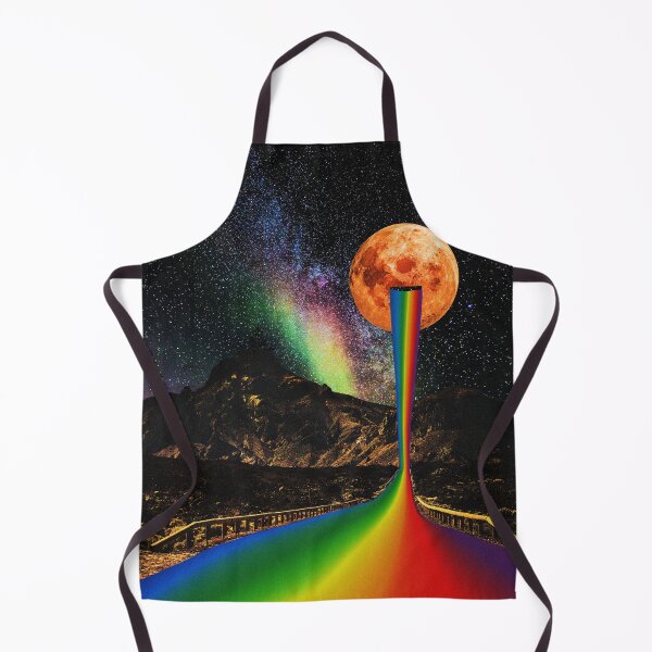 Artikelvorschau, Pride Moon Rainbow - Collagenkunst - Digital Surreal Artwork - LGBTQ entworfen und verkauft von LaFerte-Bernard.