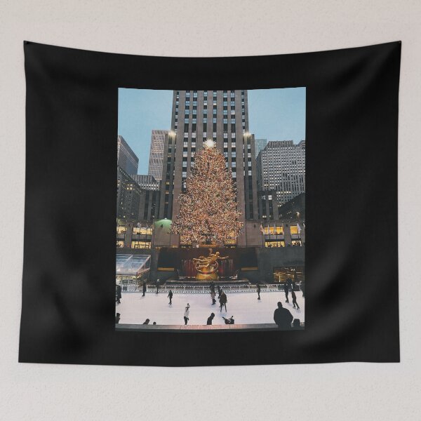 Artikelvorschau, NYC New York, Rockefeller Center, Weihnachtsbaum entworfen und verkauft von merchermaier.