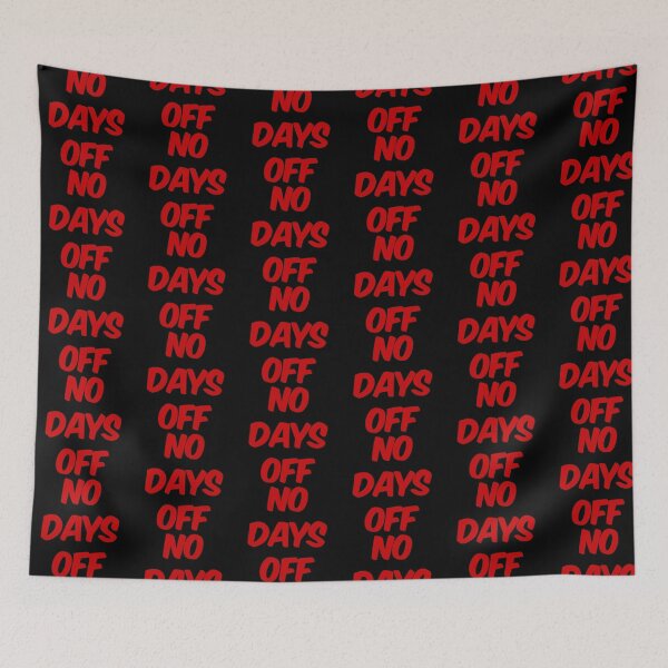 Item preview, No days off designed and sold by Md1982.