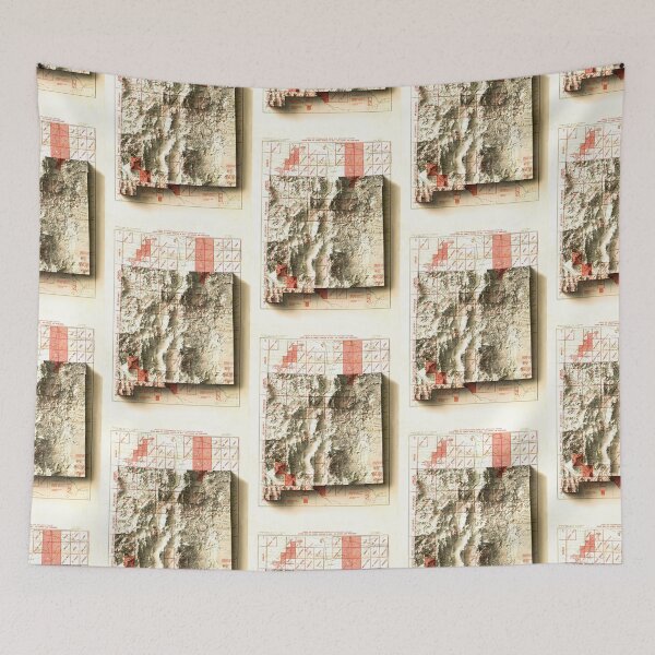 Item preview, 1928 New Mexico Relief Map digitally-rendered designed and sold by ThinkAboutMaps.