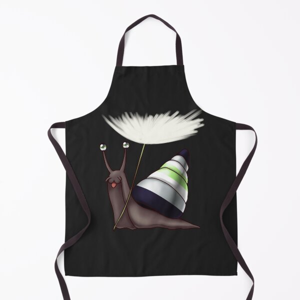 Item preview, Agender Pride Snail with Dandelion Seed designed and sold by PrideSnails.
