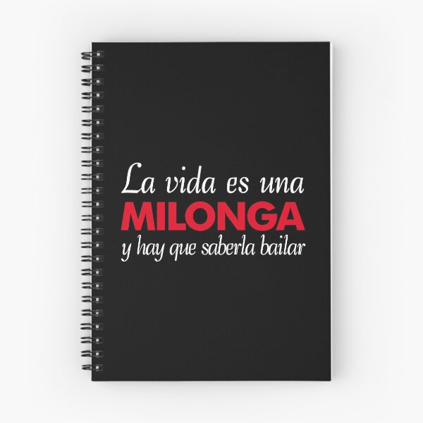 Item preview, Life is a Milonga designed and sold by StudioNMdesign.