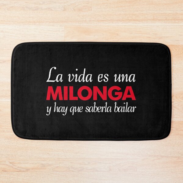Item preview, Life is a Milonga designed and sold by StudioNMdesign.
