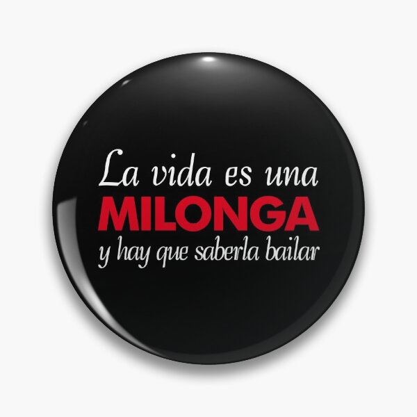 Item preview, Life is a Milonga designed and sold by StudioNMdesign.