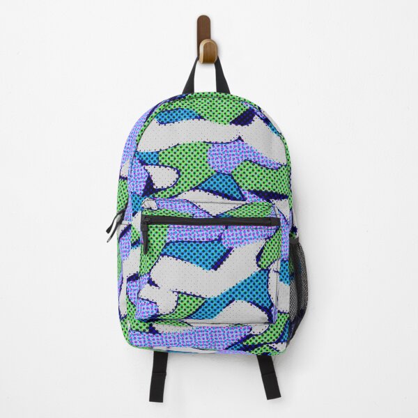 Item preview, Chromatic Backpack Camo Modern Premium Design Art 3D Comic Look designed and sold by Shirtilike.