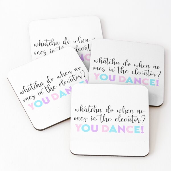 Item preview, Whatcha do when no one's in the elevator? YOU DANCE!  designed and sold by PensyLane.