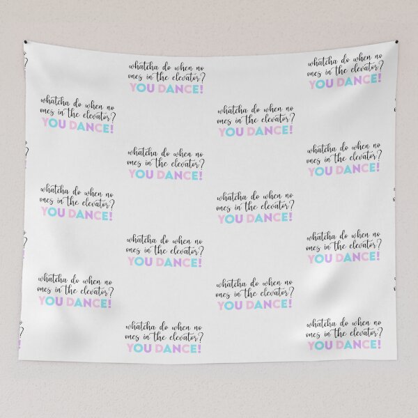 Item preview, Whatcha do when no one's in the elevator? YOU DANCE!  designed and sold by PensyLane.