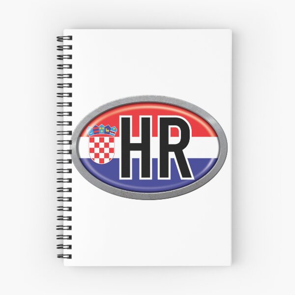 Item preview, Croatia International Vehicle Code Metal Plate designed and sold by travelwitheric.