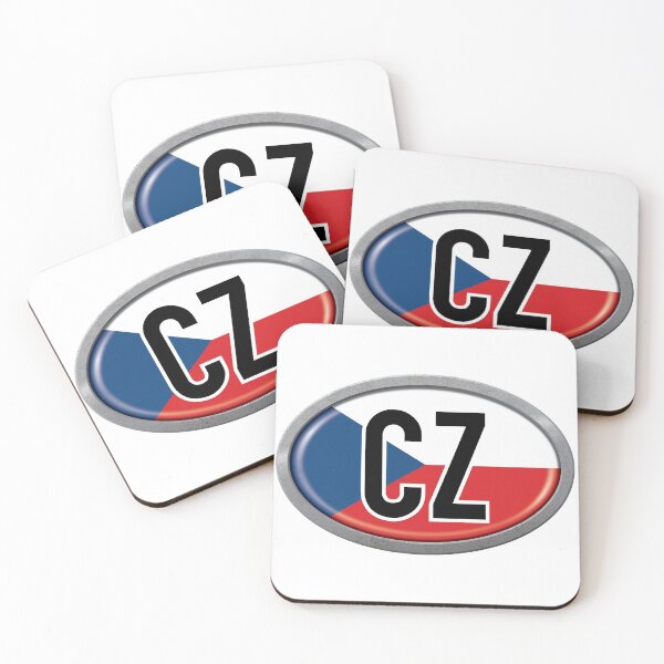 Item preview, Czech Republic International Vehicle Code Metal Plate designed and sold by travelwitheric.