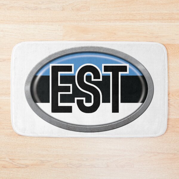 Item preview, Estonia International Vehicle Code Metal Plate designed and sold by travelwitheric.