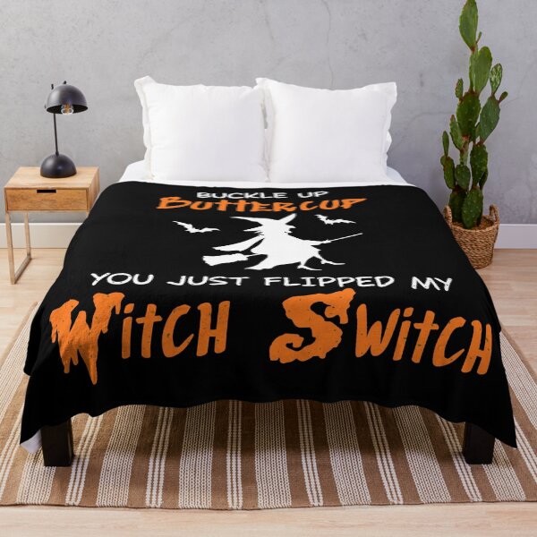 Item preview, Funny Halloween Costume - Buckle Up Buttercup Witch Switch designed and sold by GuessDesigns.