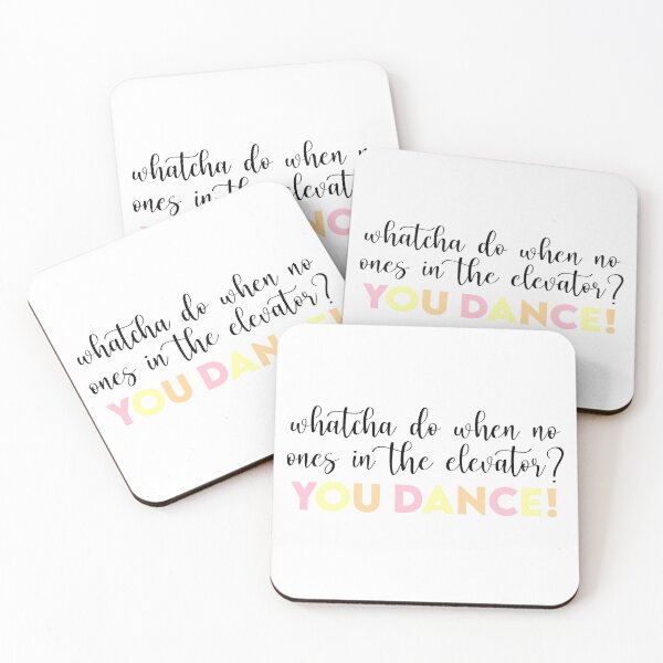 Item preview, Whatcha do when no one's in the elevator? YOU DANCE! designed and sold by PensyLane.