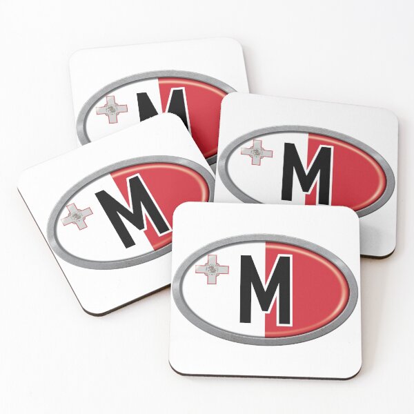 Item preview, Malta International Vehicle Code Metal Plate designed and sold by travelwitheric.