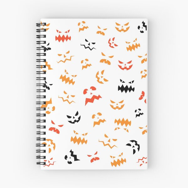 Item preview, Copy of Pumpkin faces pattern spooky halloween jack o lantern designed and sold by GoodyLeo.