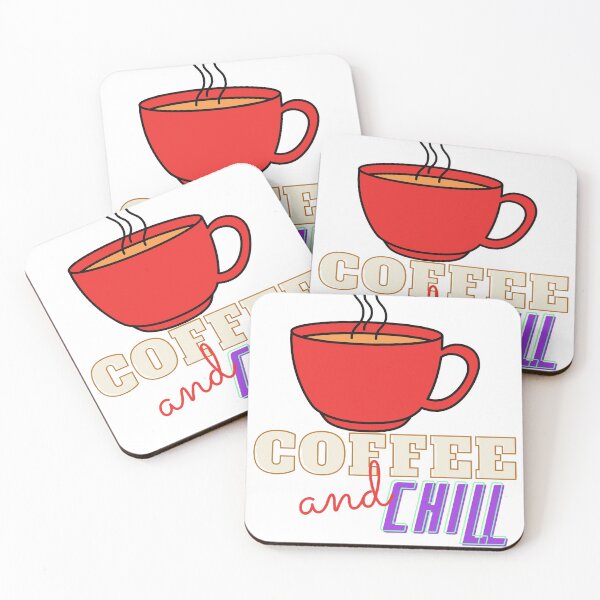 Item preview, Coffee and Chill Coffee Lovers Tee designed and sold by davestees506.