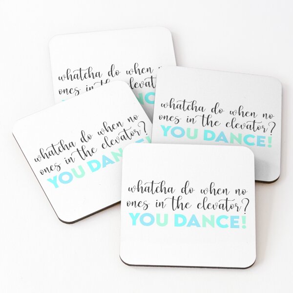 Item preview, Whatcha do when no one's in the elevator? YOU DANCE! designed and sold by PensyLane.