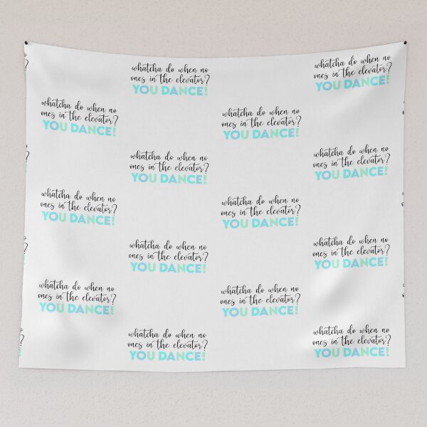 Item preview, Whatcha do when no one's in the elevator? YOU DANCE! designed and sold by PensyLane.
