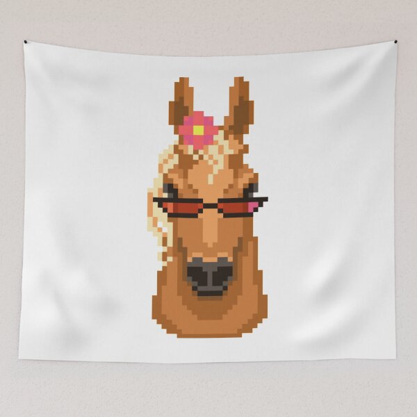 Item preview, Pixelated Pretty Cool Horse designed and sold by HopeDetour.