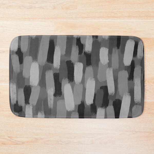 Item preview, Abstract, Grey and Black, Paint Brush Effect designed and sold by OneThreeSix.