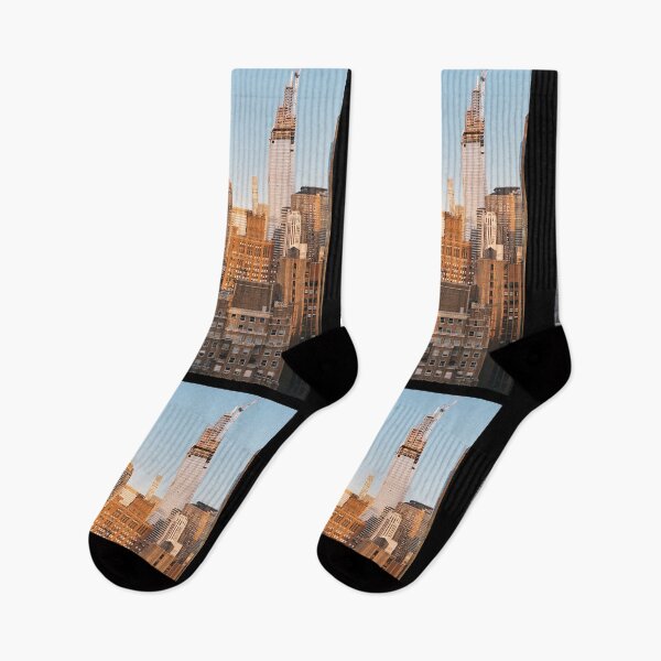 Item preview, NYC New York, Skyline view north 31st St designed and sold by merchermaier.