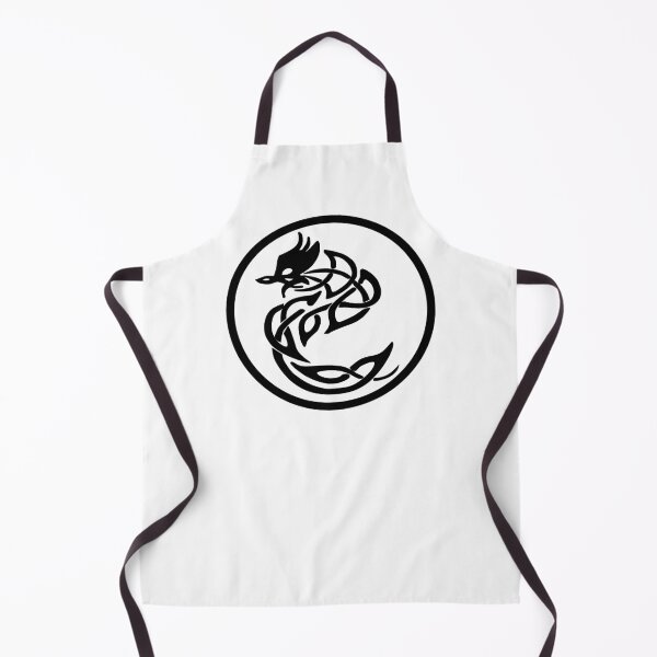 Item preview, Tattoo Style Black Dragon designed and sold by Trace1234.