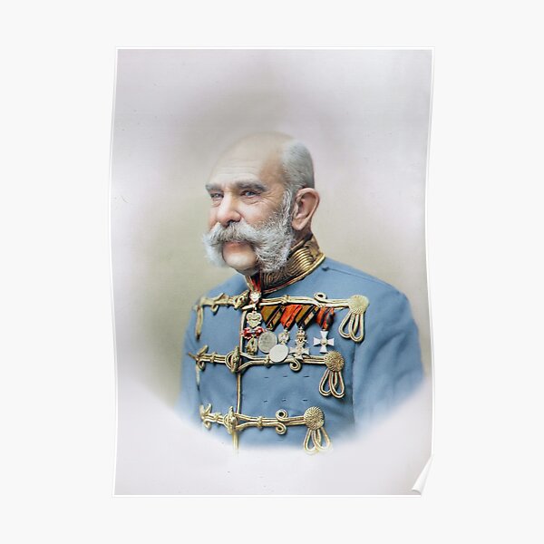 Franz Joseph I of Austria, 1905 Poster