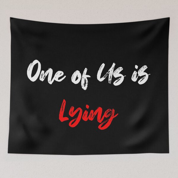 Item preview, One of Us is Lying designed and sold by tinyteacups.