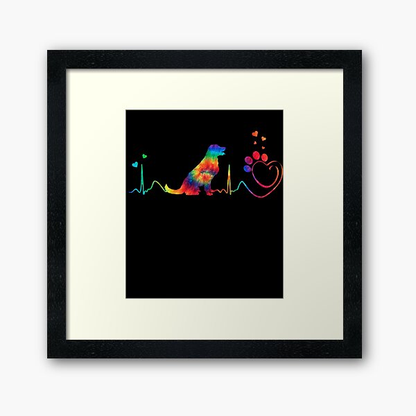 Artikel-Vorschau von Rainbow Doglover Heartbeat, designt und verkauft von LuMiJaCommerce.