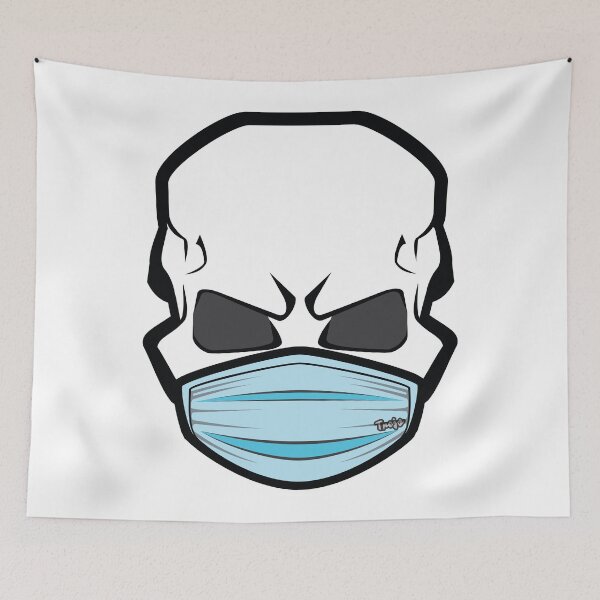 Item preview, Skull with mask designed and sold by Trejo.
