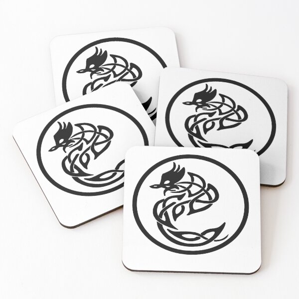 Item preview, Tattoo Style Black Dragon designed and sold by Trace1234.