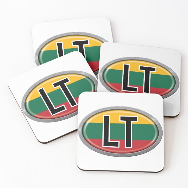 Item preview, Lithuania International Vehicle Code Metal Plate designed and sold by travelwitheric.
