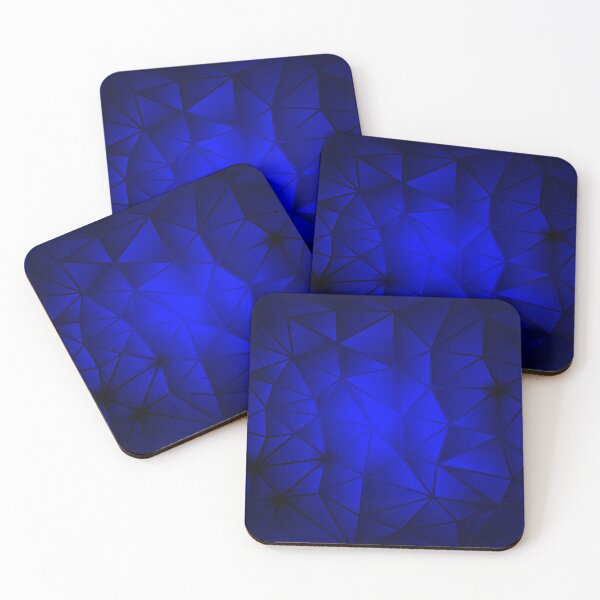 Item preview, Blue Triangle Tech pattern designed and sold by jc007.