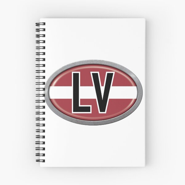 Item preview, Latvia International Vehicle Code Metal Plate designed and sold by travelwitheric.