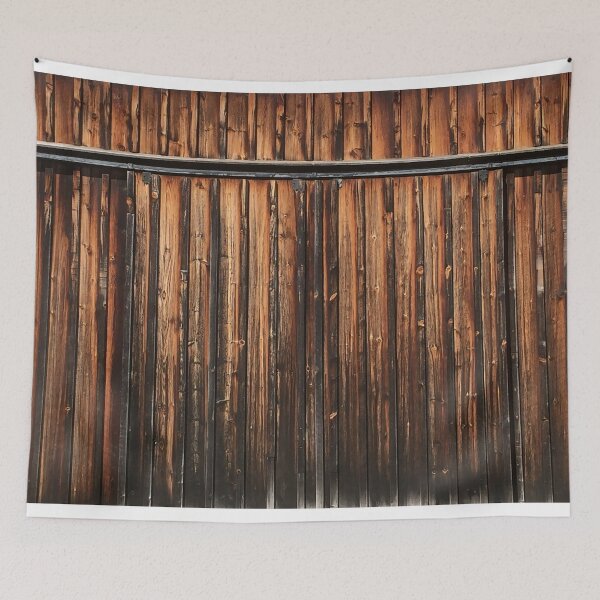 Item preview, Dark Wood Barn Doors - Photo designed and sold by MoClan-Graphics.